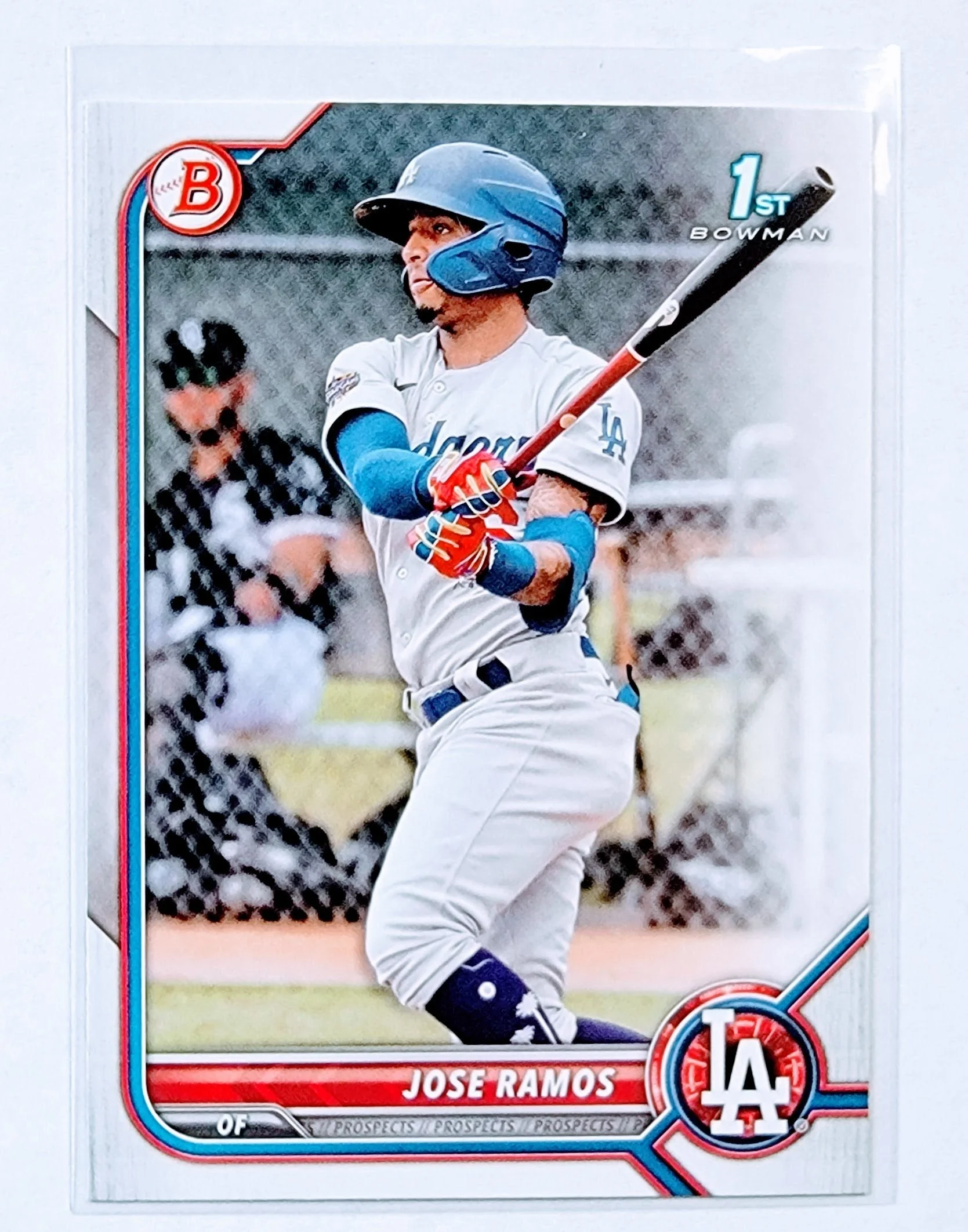 2022 Bowman Jose Ramos 1st on Bowman Baseball Card AVM1