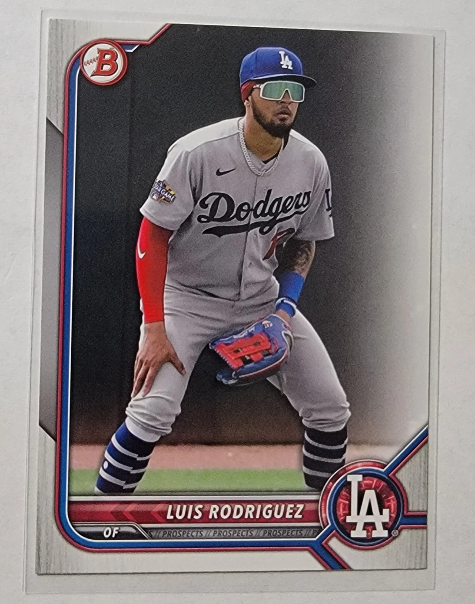 2022 Bowman Luis Rodriguez Mega Box Paper Baseball Card AVM1