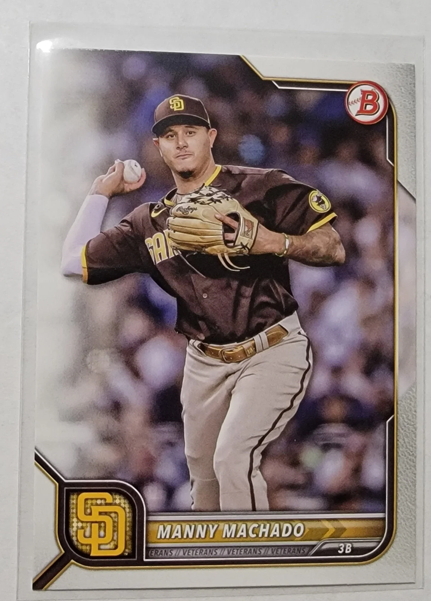 2022 Bowman Manny Machado Mega Box Baseball Card AVM1