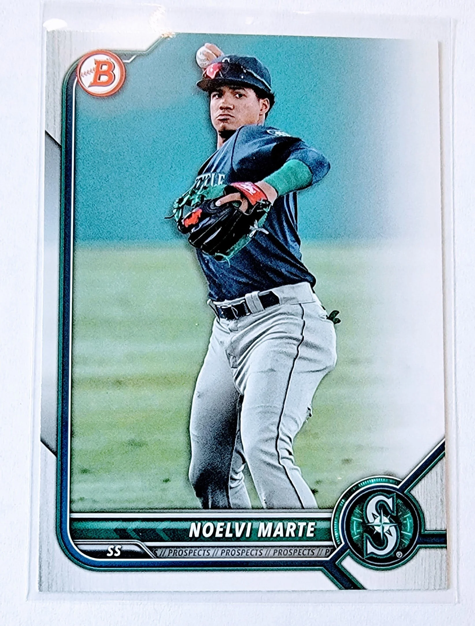 2022 Bowman Noelvi Marte Baseball Trading Card SMCB1