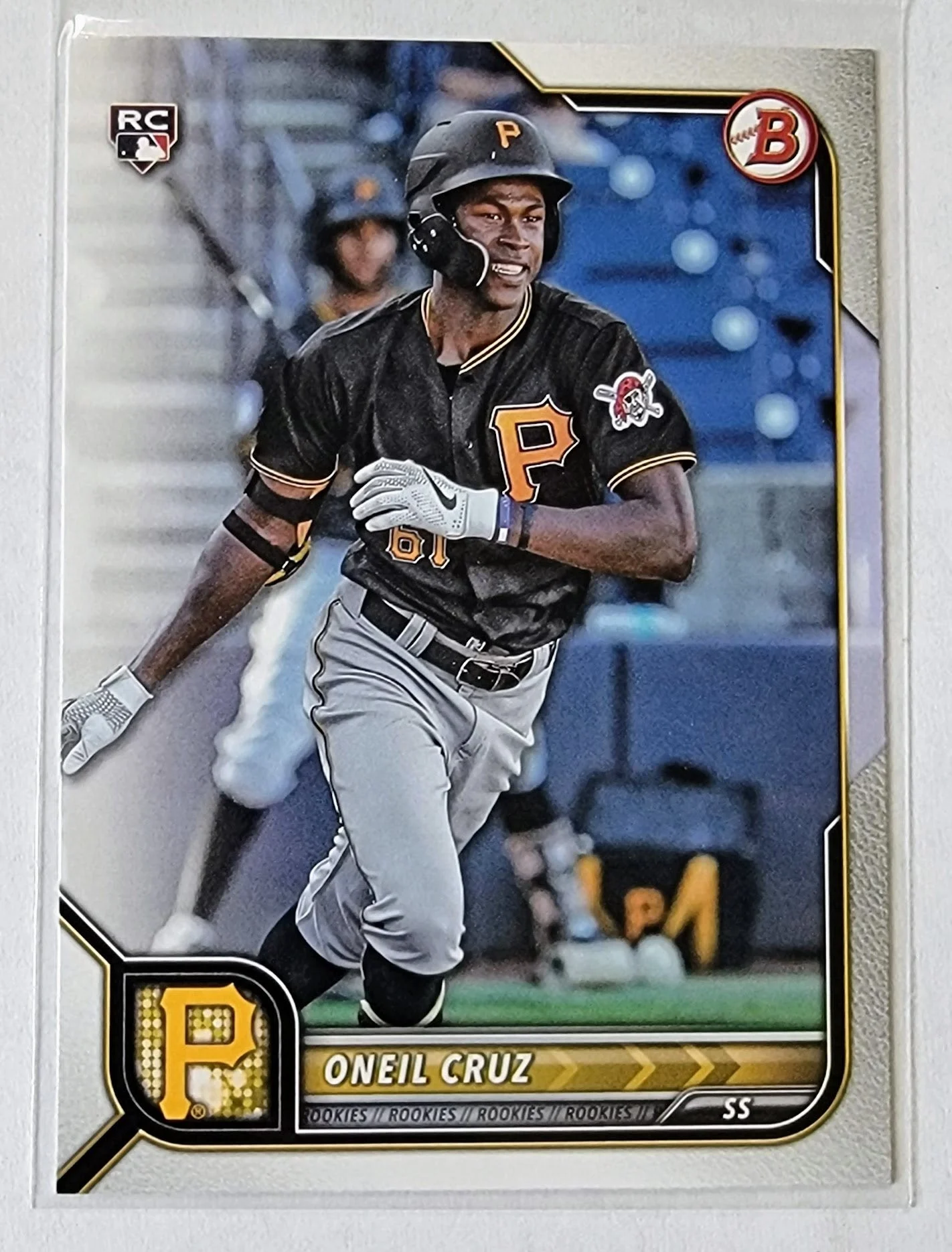 2022 Bowman ONeil Cruz Baseball Trading Card SMCB1