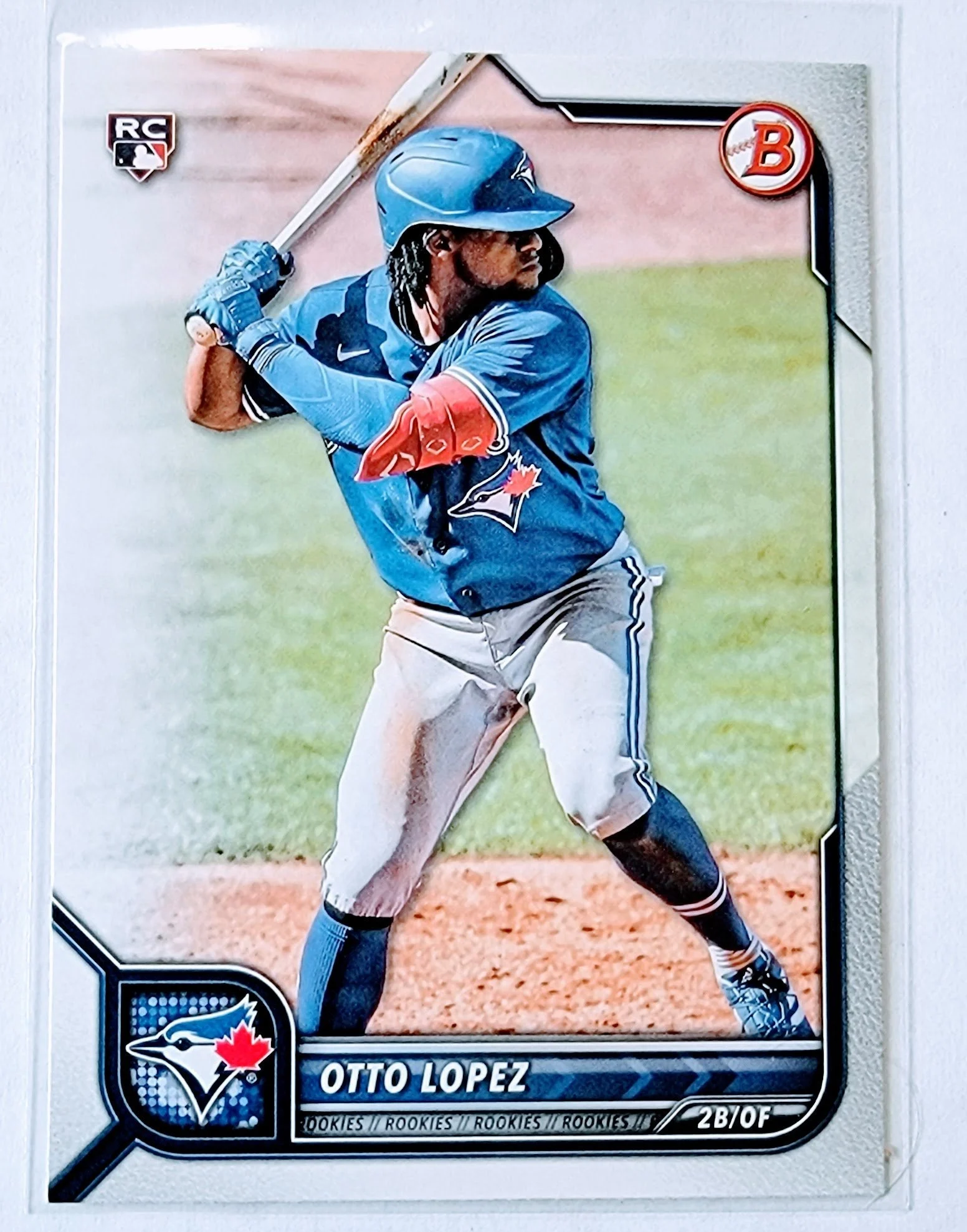 2022 Bowman Otto Lopez Rookie Baseball Trading Card SMCB1