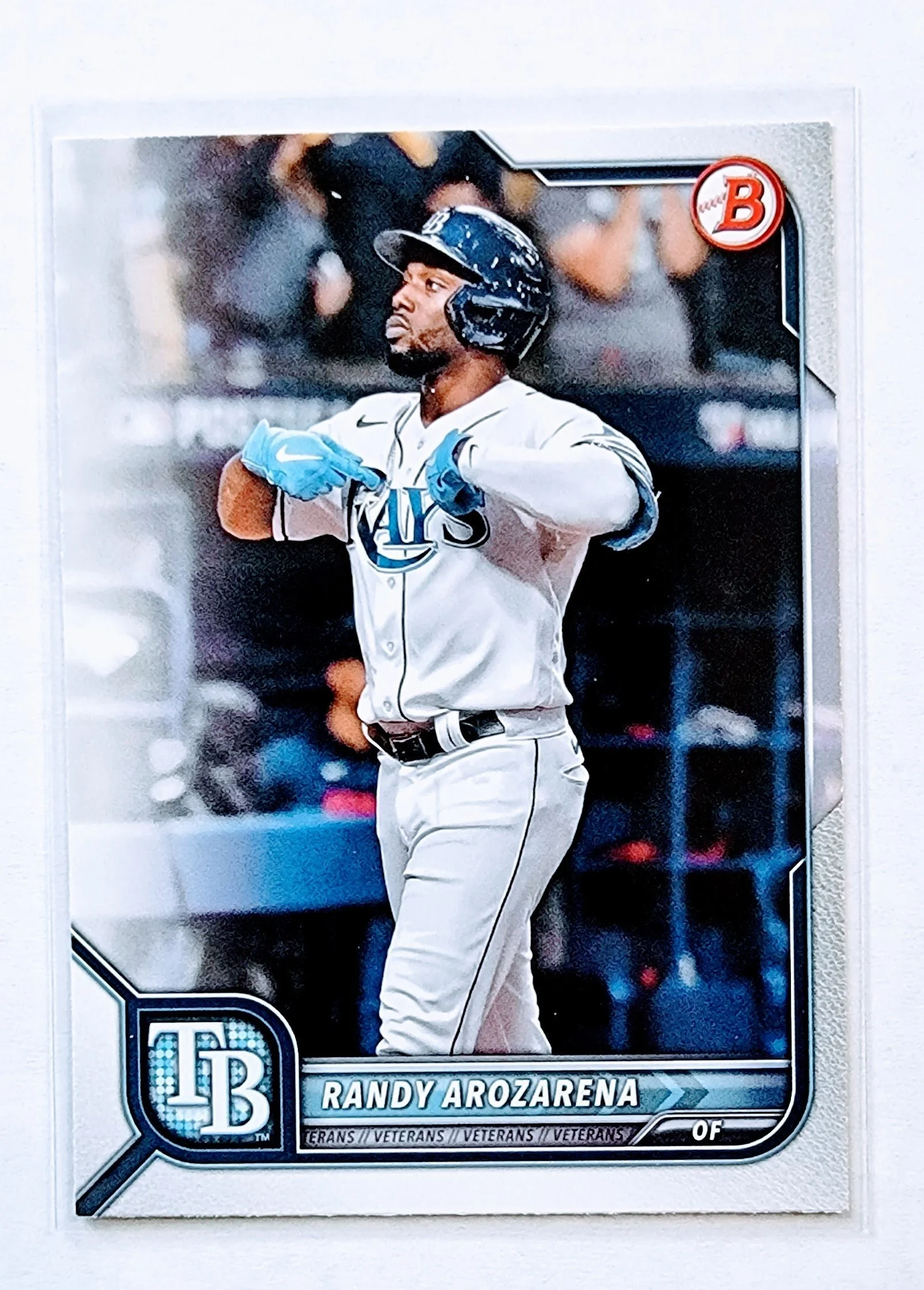 2022 Bowman Randy Arozerena Baseball Card AVM1