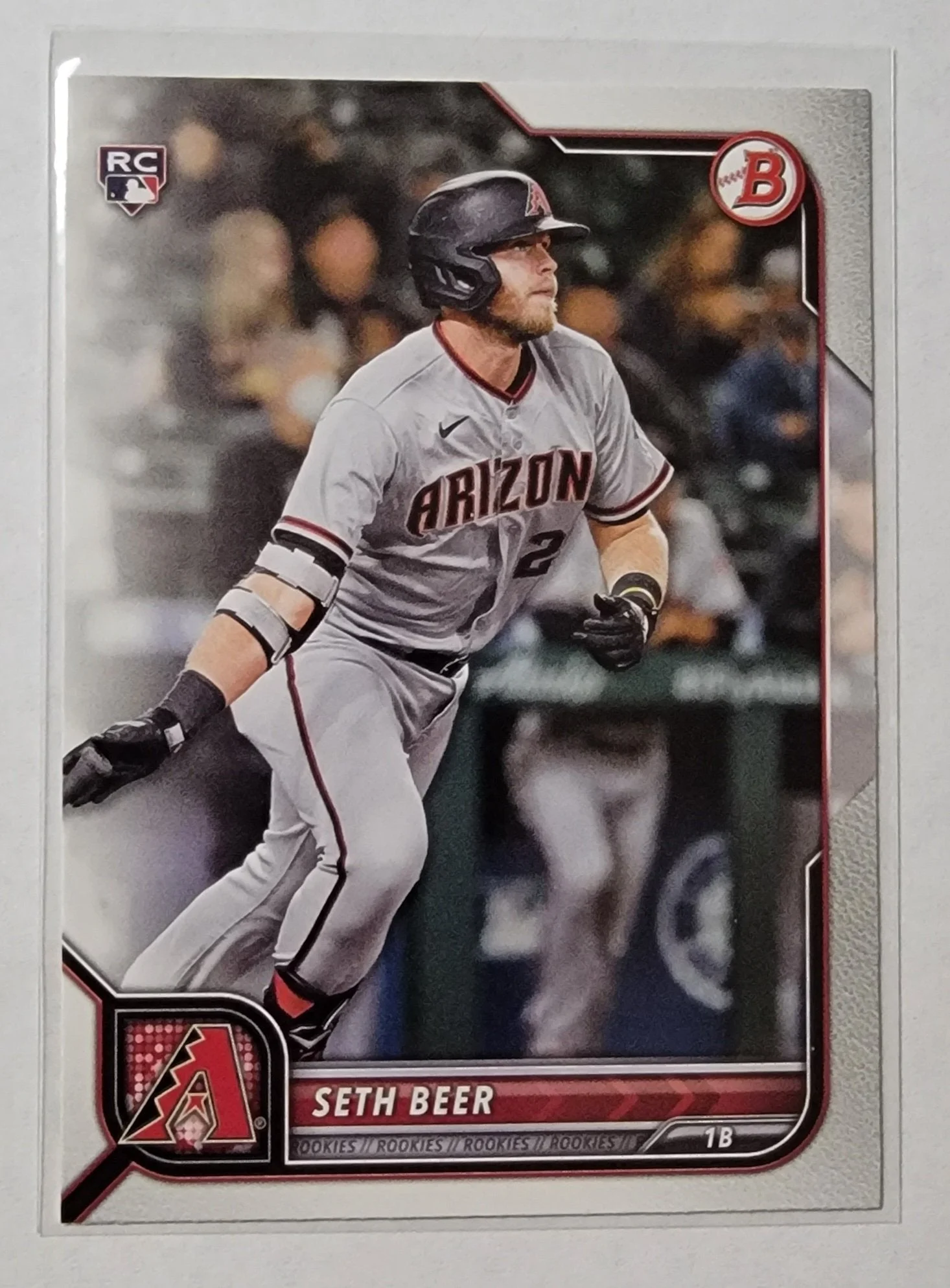 2022 Bowman Seth Beer Mega Box Paper Rookie Baseball Card AVM1