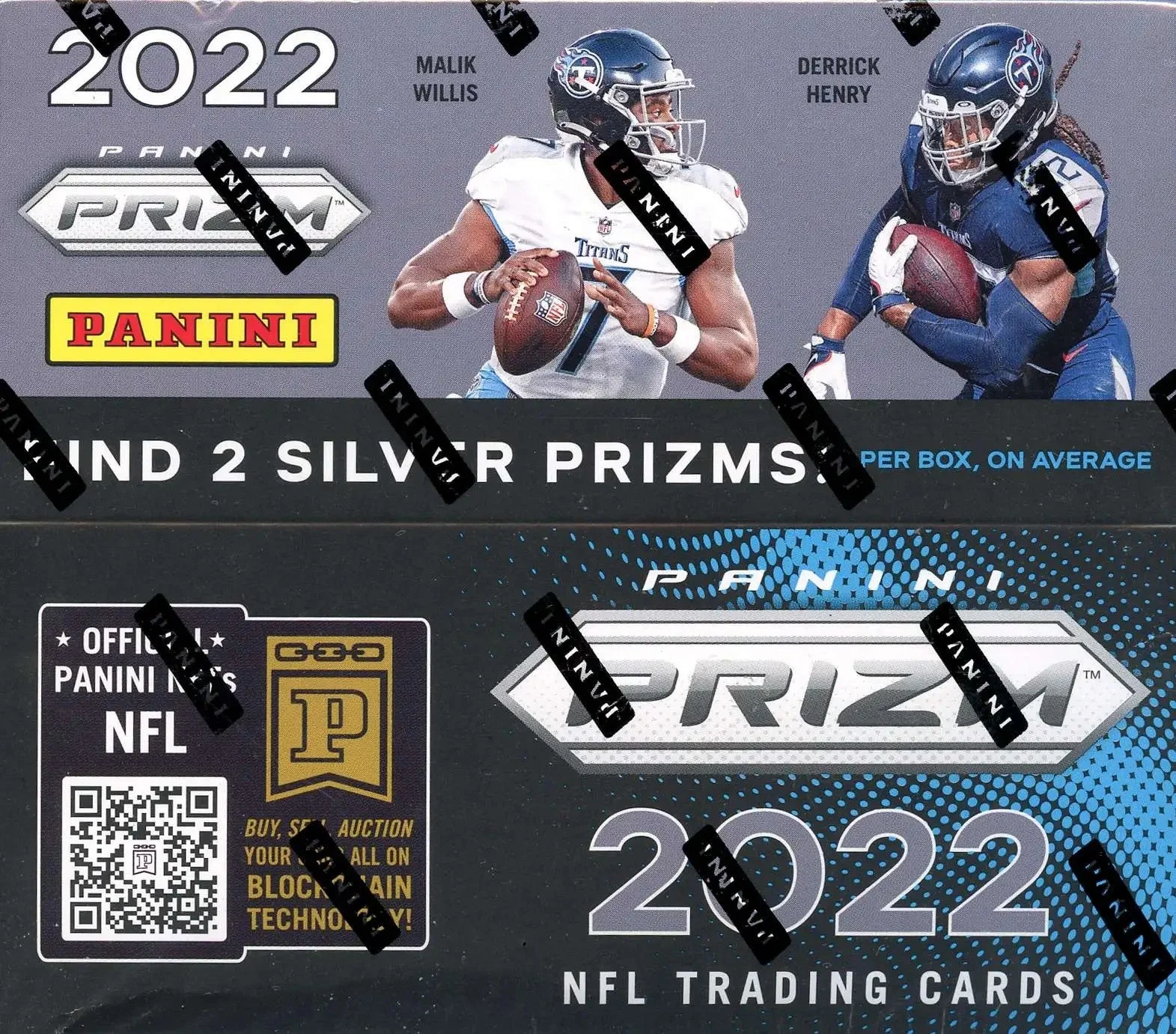 2022 Panini Prizm Football Retail Pack Box