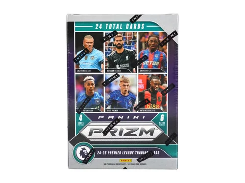 2024/25 Panini Prizm Premier League EPL Soccer 6-Pack Blaster Box (Pink Mosaic Prizms!)