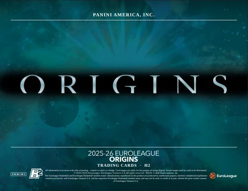 2025-26 Panini Euroleague Origins Basketball H2 Box