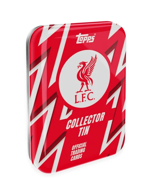 2025-26 Topps Liverpool FC Soccer Collector Tin