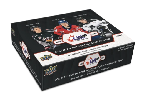 2025-26 Upper Deck CHL Hockey Hobby Box