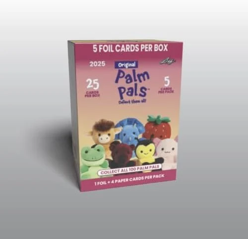 2025 Leaf Palm Pals Blaster Trading Card Box (1 foilboard per Pack)