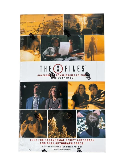 2025 Upper Deck The X-Files Government Conspiracies Edition Hobby Box