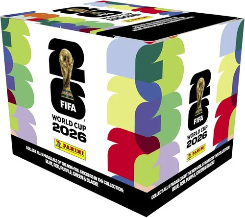 2026 Panini FIFA World Cup Soccer Sticker 50-Pack Box