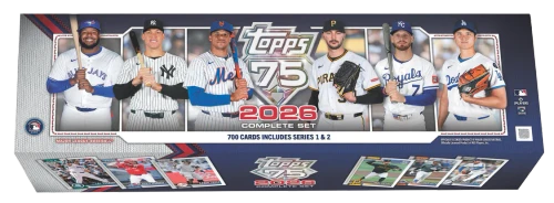 2026 Topps Baseball Factory Complete Set Box
