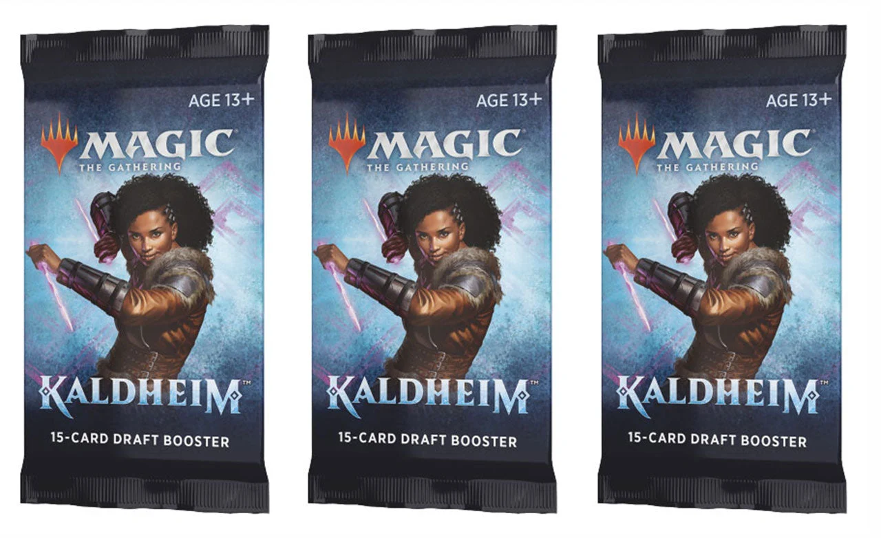3 Packs MTG Draft Booster Pack Lot MTG Kaldheim