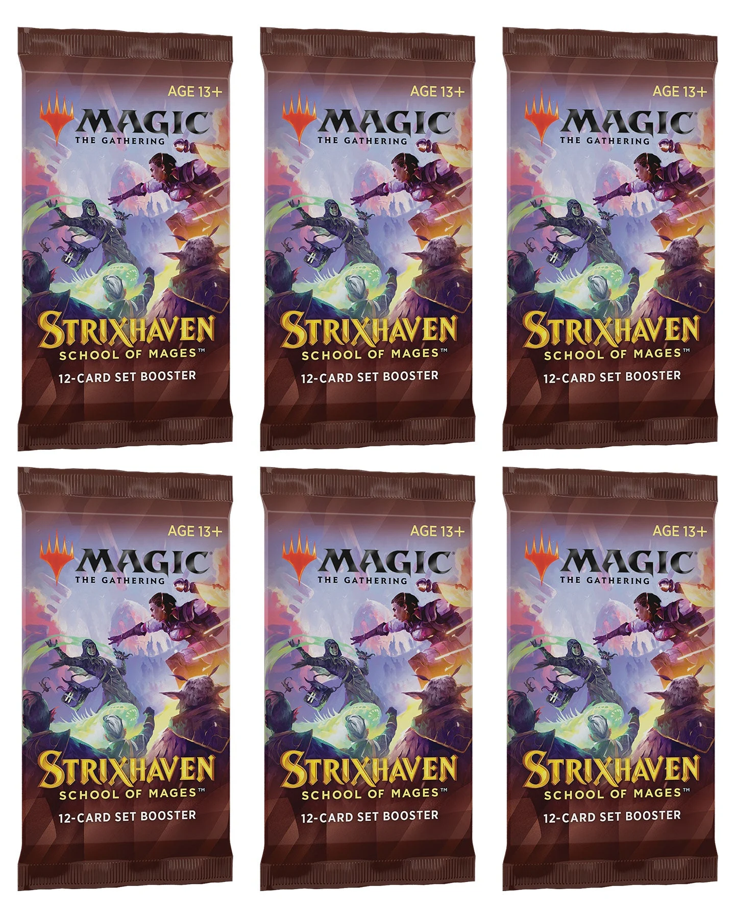 6 Packs MTG Set Booster Pack Lot MTG Strixhaven