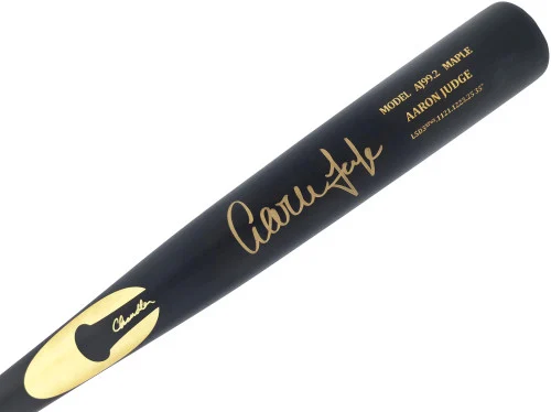 Aaron Judge Autographed Black Chandler Model AJ99.2 Maple Baseball Bat New York Yankees Fanatics & MLB Holo Stock #265837