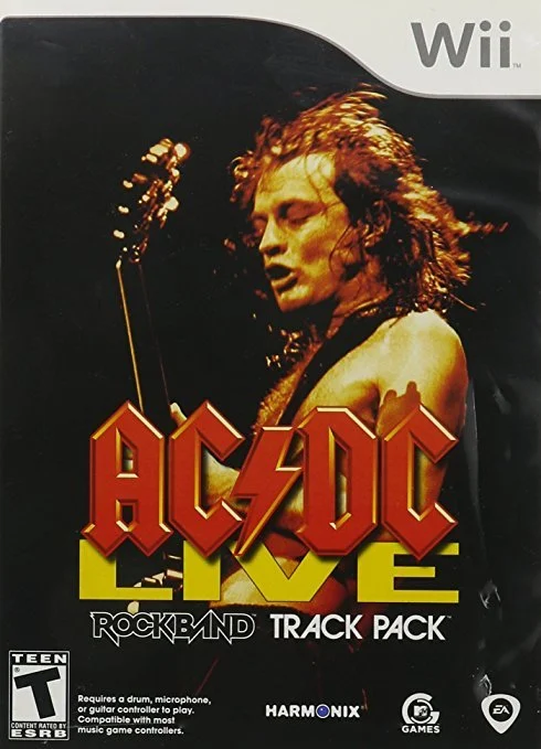 AC DC Live Rock Band Track Pack (WII)