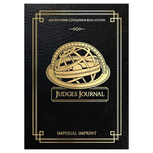 Adventurer Conqueror King System II Revised Judges Journal