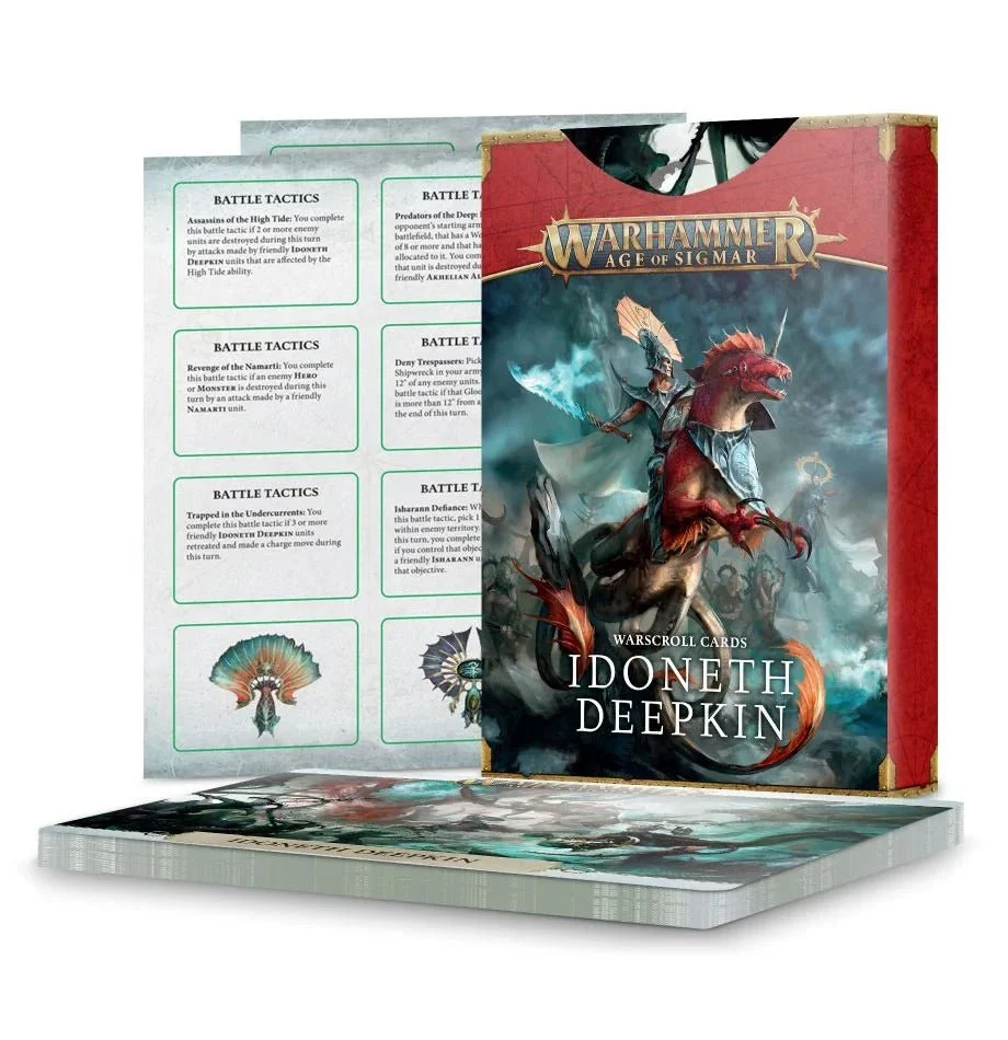 Age of Sigmar Idoneth Deepkin Warscroll Cards