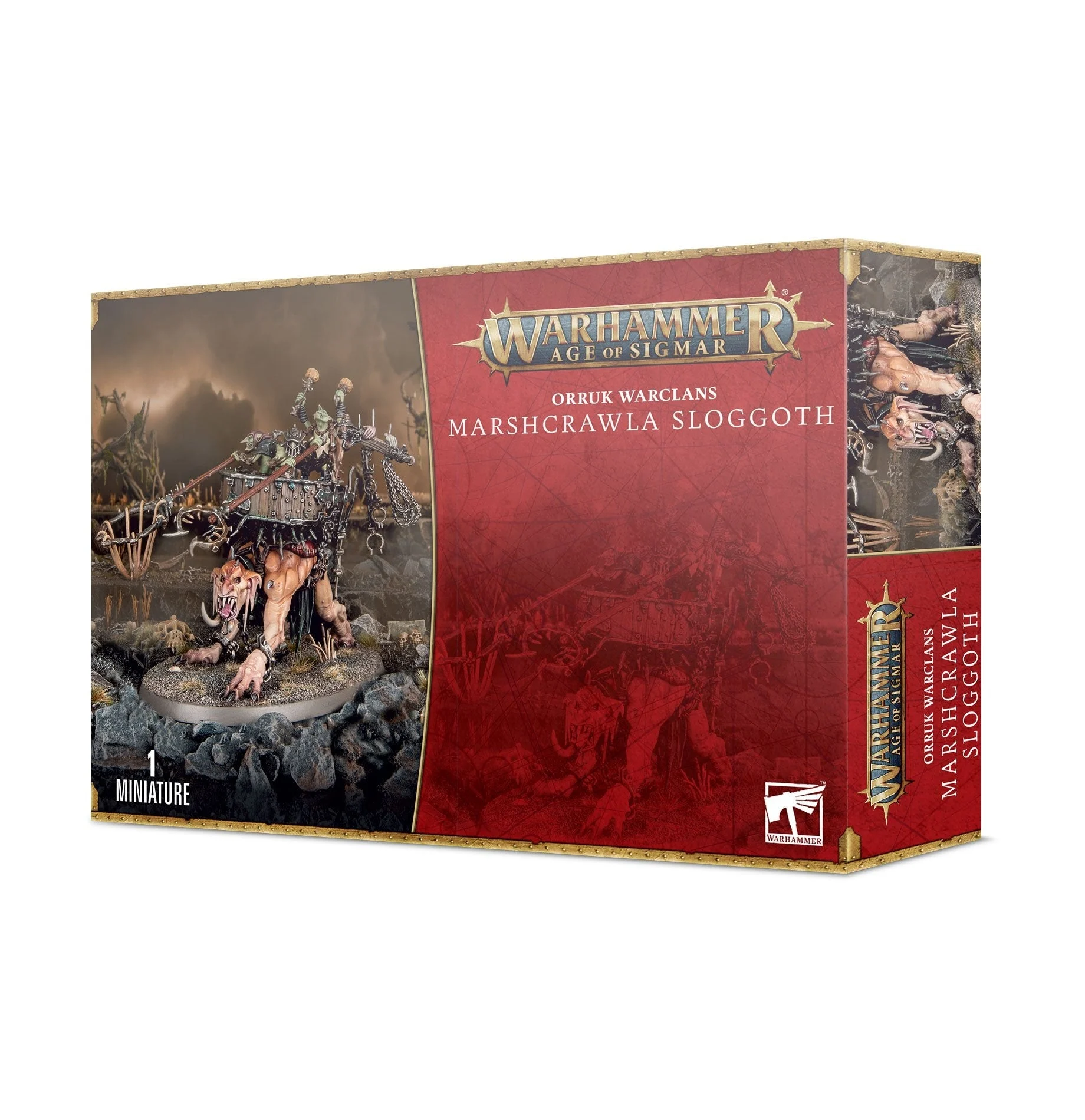 Age of Sigmar Orruk Warclans Marshcrawla Sloggoth