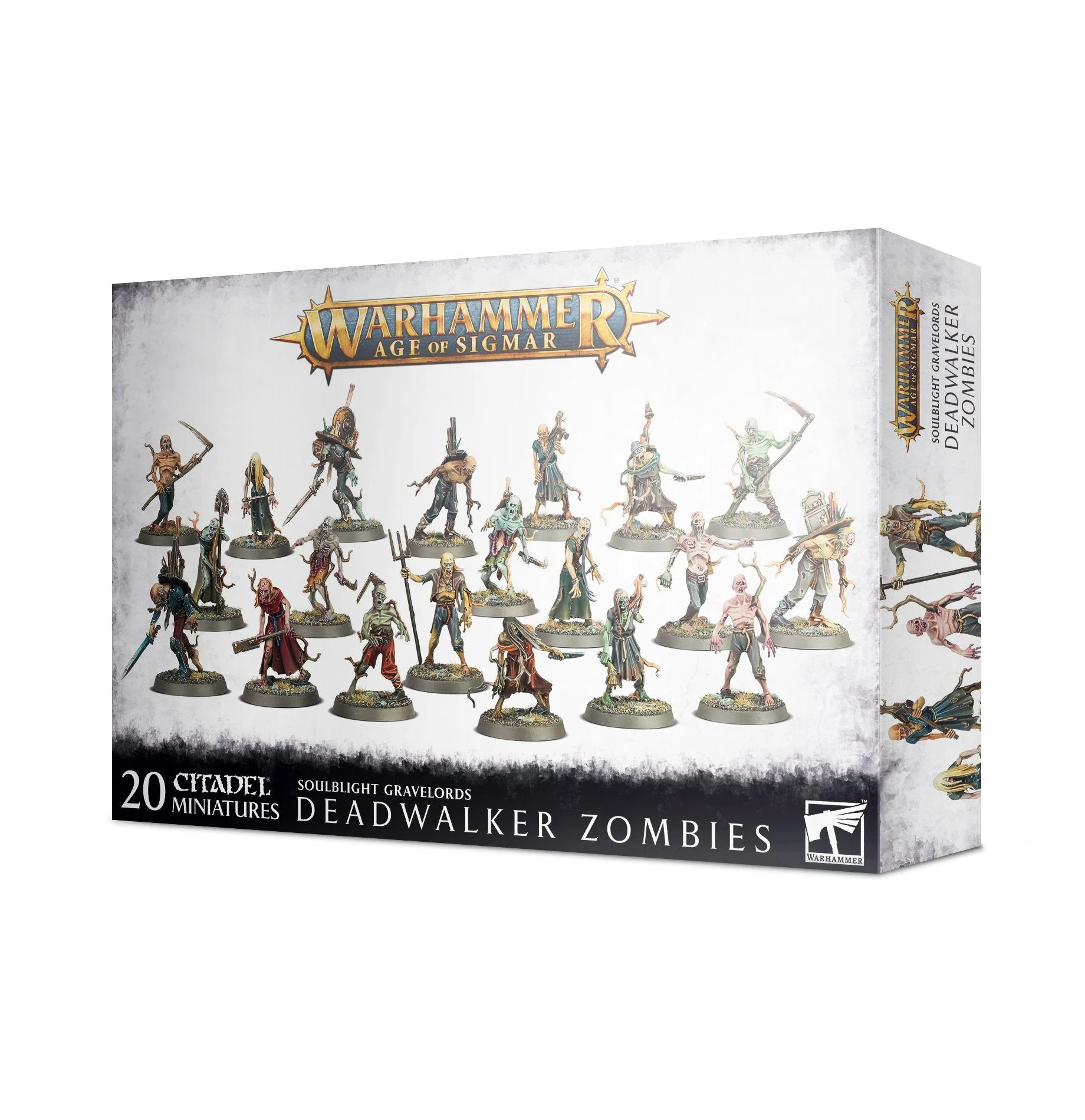 Age of Sigmar Soulblight Gravelords Deadwalker Zombies