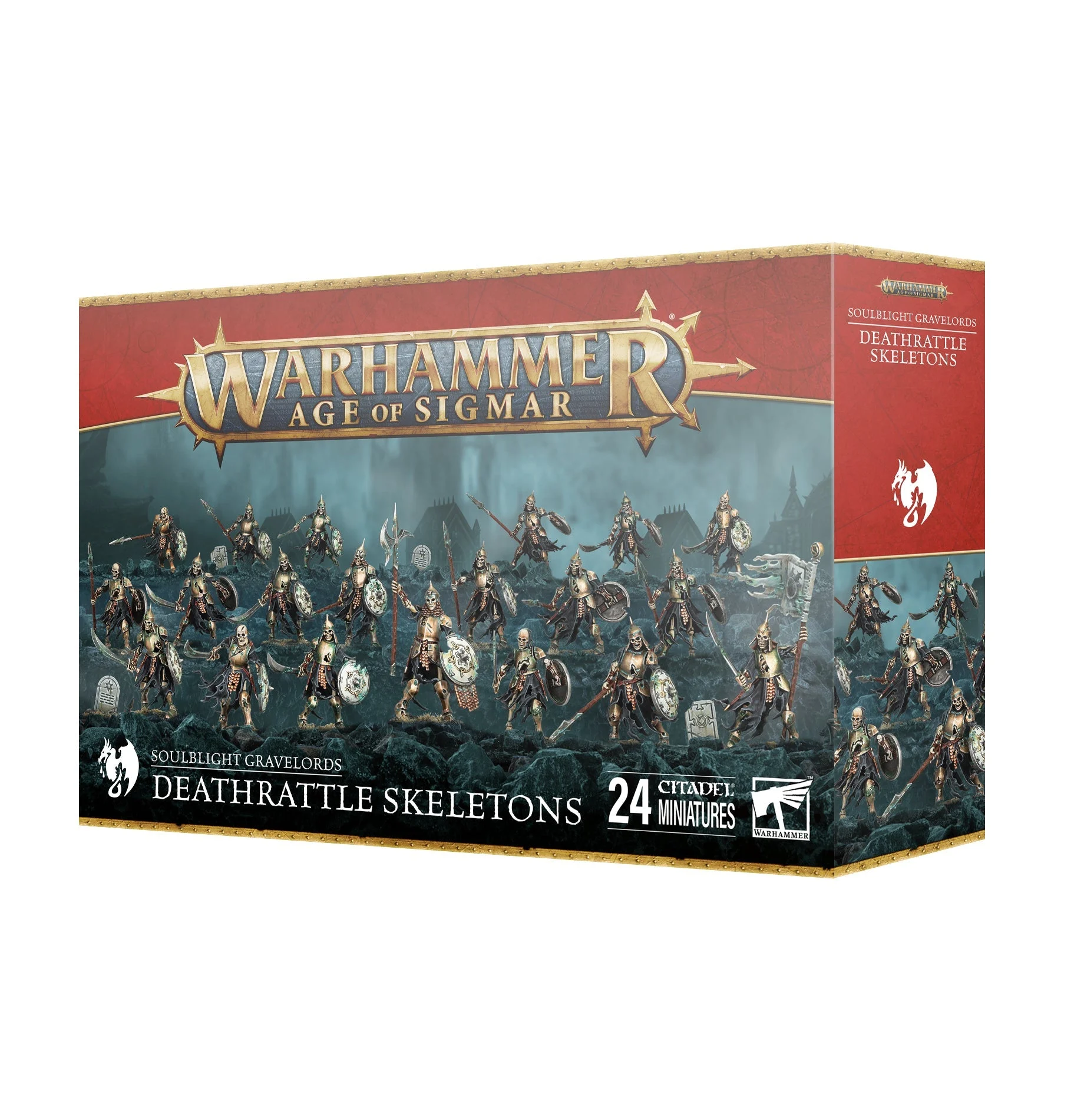 Age of Sigmar Soulblight Gravelords: Deathrattle Skeletons