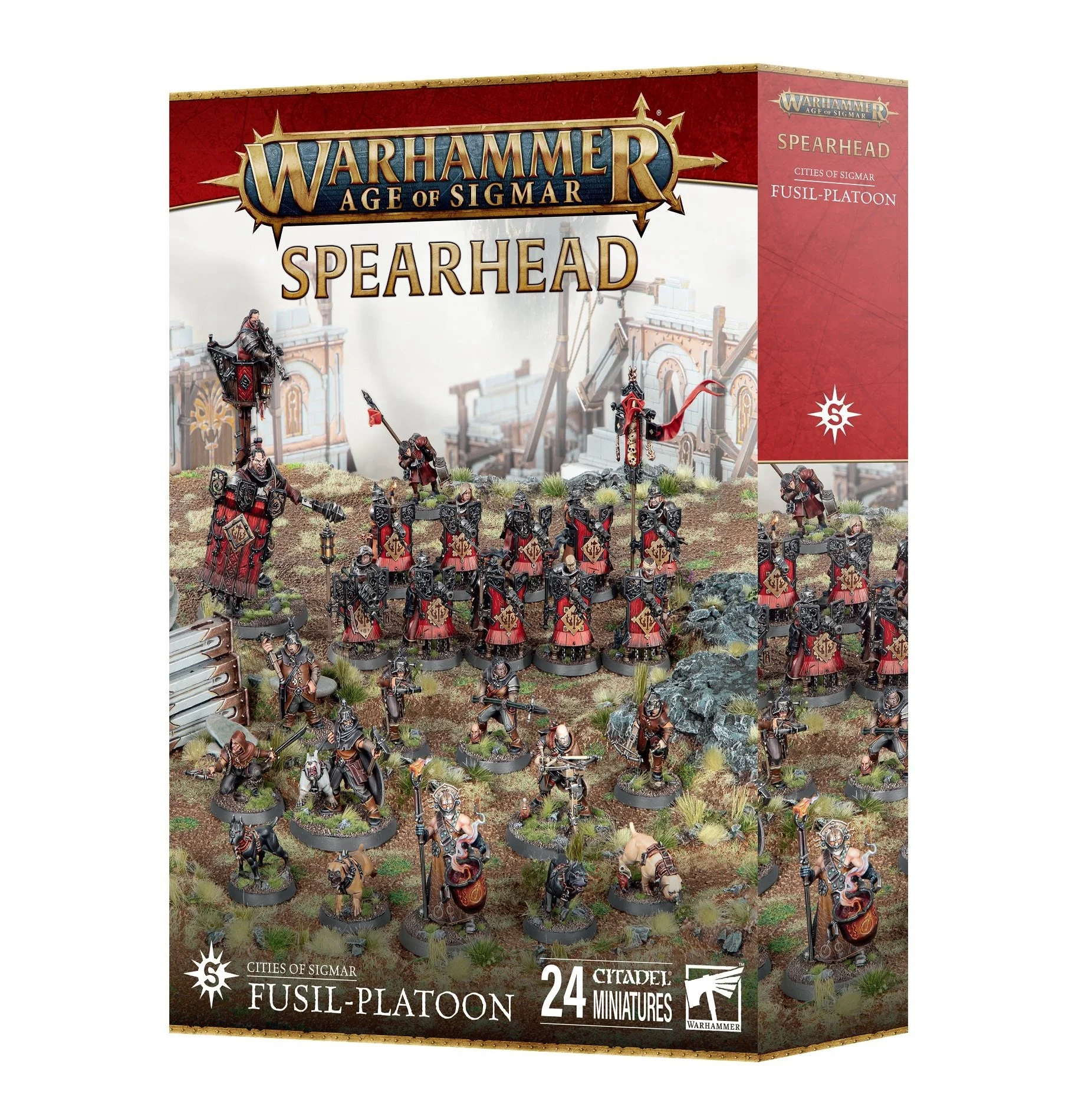 Age of Sigmar Spearhead Cities Of Sigmar Fusil-Platoon