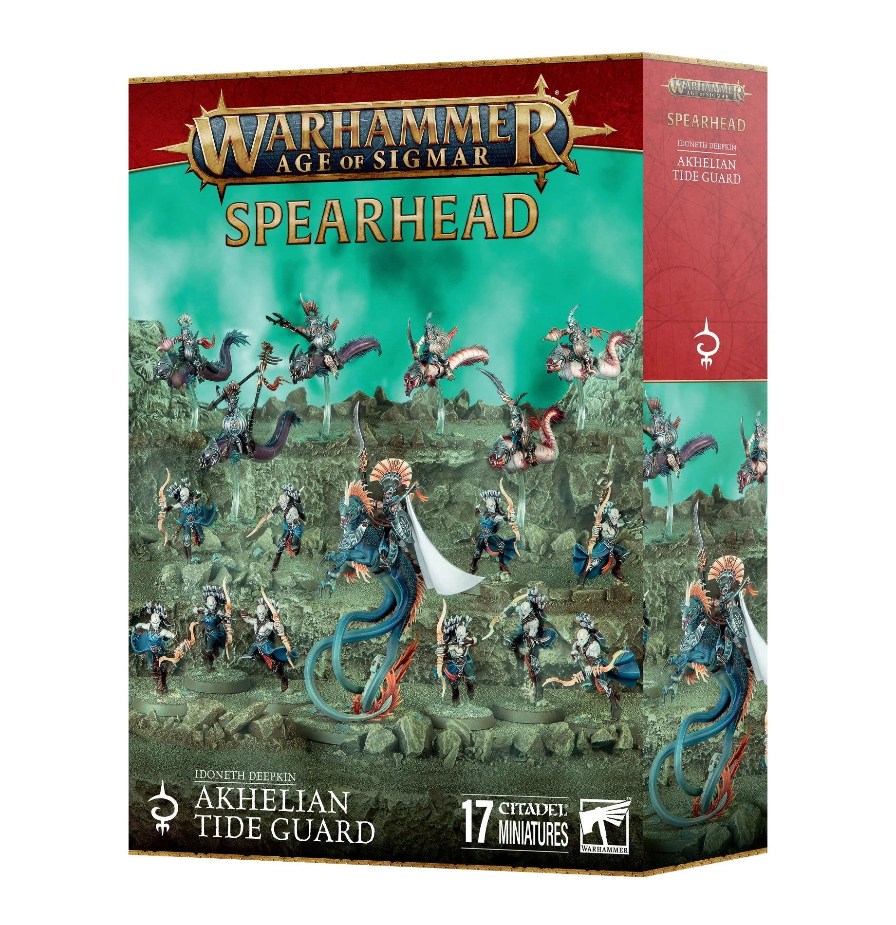Age of Sigmar Spearhead Idoneth Deepkin Akhelain Tide Guard