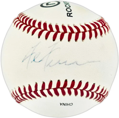 Al Ferrara Autographed Official Rawlings OLB Baseball Los Angeles Dodgers SKU #254004