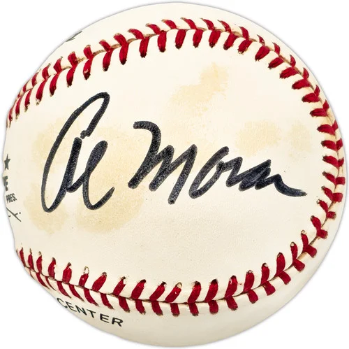 Al Moran Autographed Official NL Baseball New York Mets SKU #225585