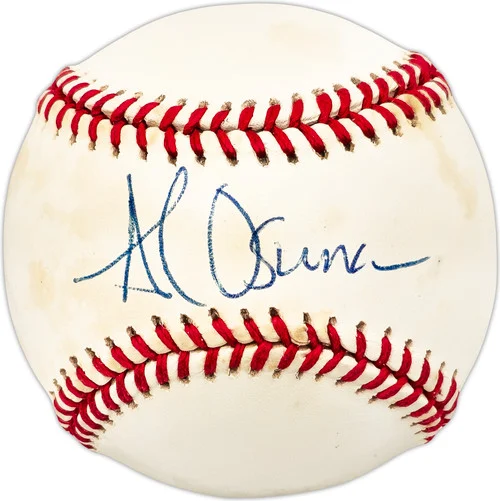 Al Osuna Autographed Official NL Baseball Houston Astros Beckett BAS QR #BL93617