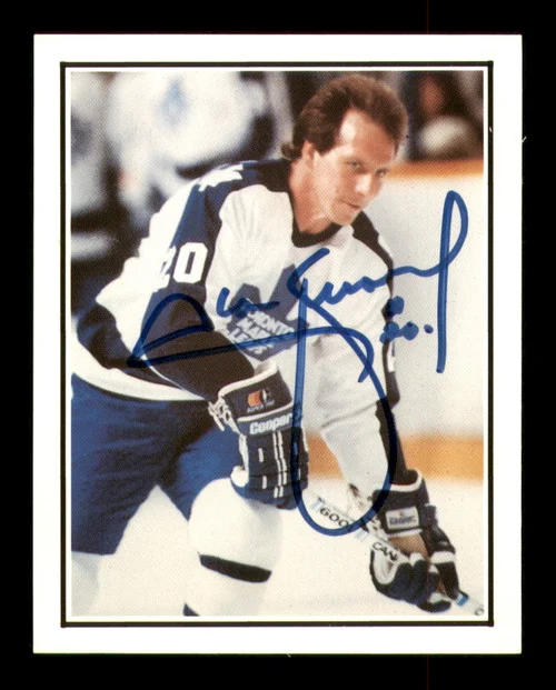 Al Secord Autographed 1987-88 Kellogg Card #14 Toronto Maple Leafs SKU #251104