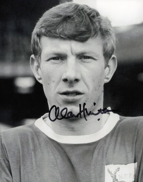 Alan Hinton Autographed 8x10 Photo England National Football Team SKU #244199