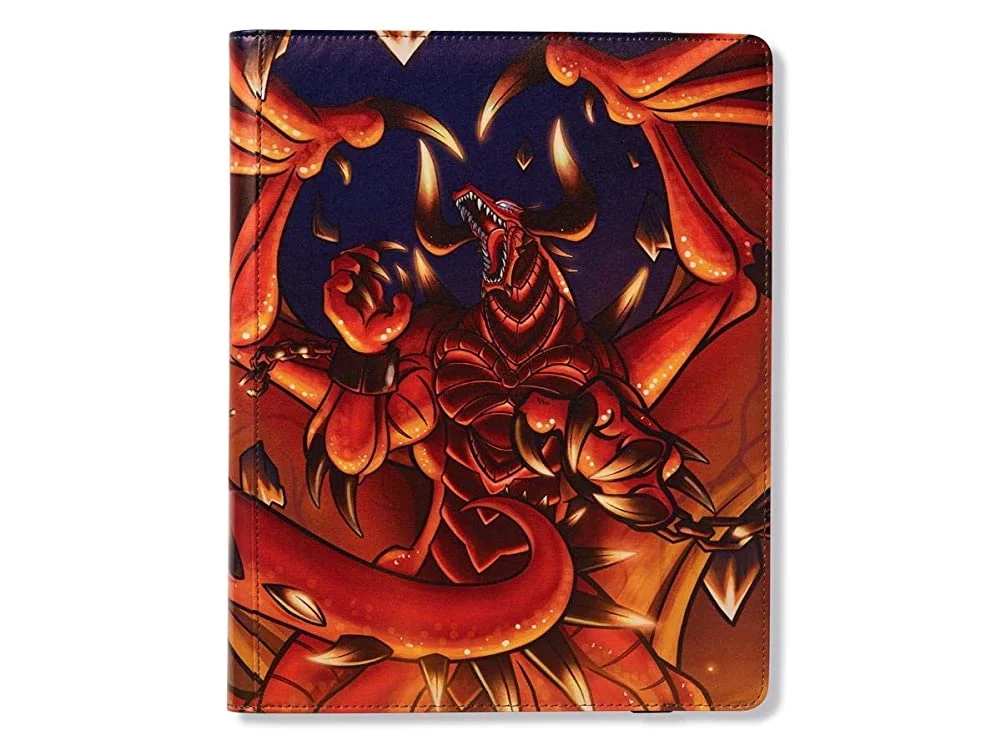 Arcane Tinmen AT-34807 Binder: Dragon Shield 18 Pocket (Sideload) Portfolio, One Size, Rends Hear Red