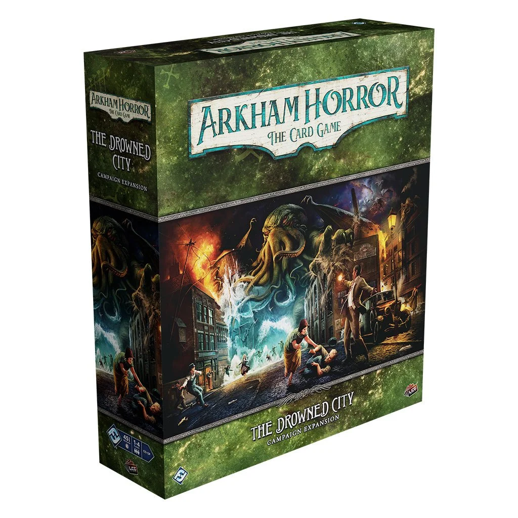 Arkham Horror LCG Drowned City Campaign Expansion