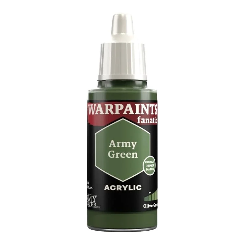 The Army Painter: Warpaints:Fanatic: Army Green