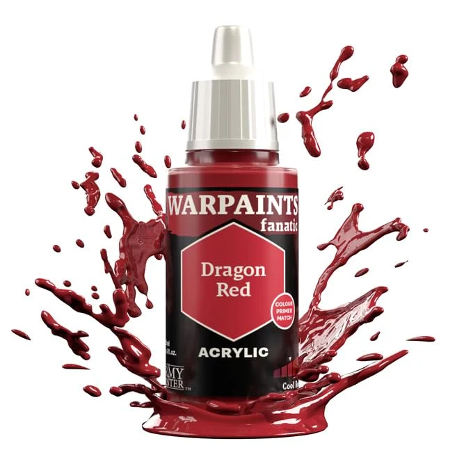 The Army Painter: Warpaints:Fanatic: Dragon Red