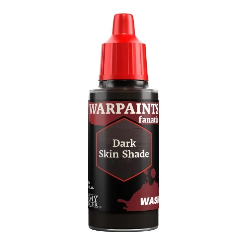 The Army Painter: Warpaints:Fanatic Wash: Dark Skin Shade