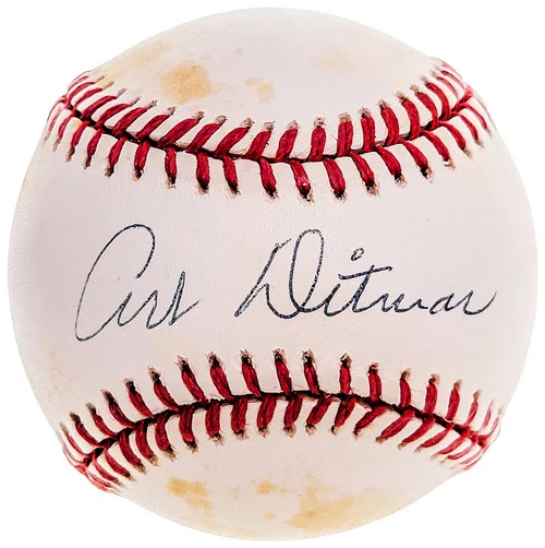 Art Ditmar Autographed Official AL Baseball New York Yankees JSA #H93885