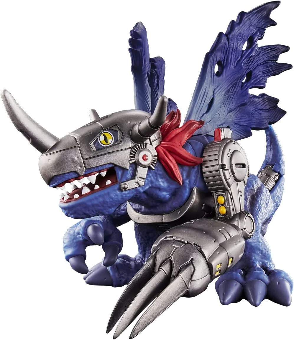 Bandai 7 Inch Figure - DYNAMOTION METALGREYMON (Blue) [Second Run] (Premium BANDAI Exclusive)