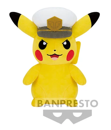Banpresto: Pokemon Stuffed Toy Captain Pikachu B