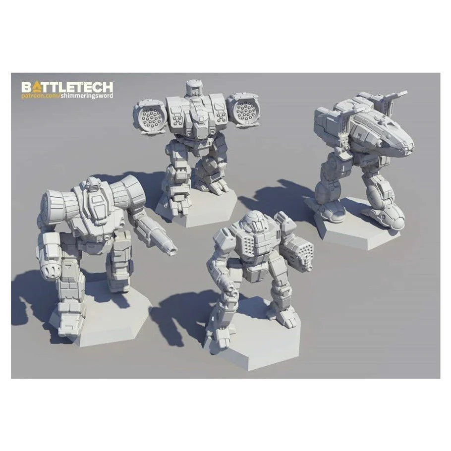 Battletech Inner Sphere Fire Battle Lance