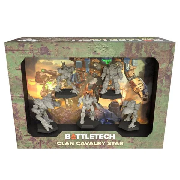 BattleTech Mercenaries The Clans Cavalry Star Force Pack