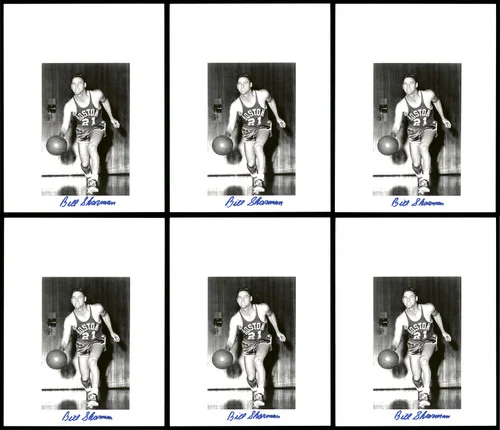 Bill Sharman Autographed 8.5x11 Photo 12 Count Lot Boston Celtics SKU #194009