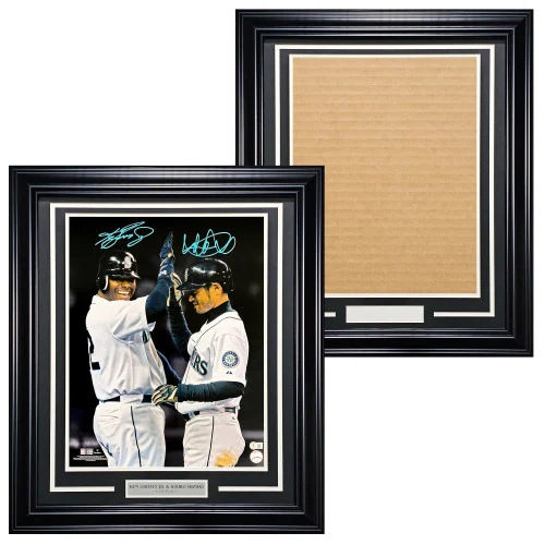 Black Vertical 11x14 Photo Framing Kit With Nameplate Stock #258267