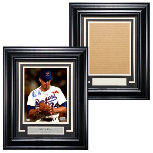 Black Vertical 8x10 Photo Framing KitWith Nameplate Stock #214106