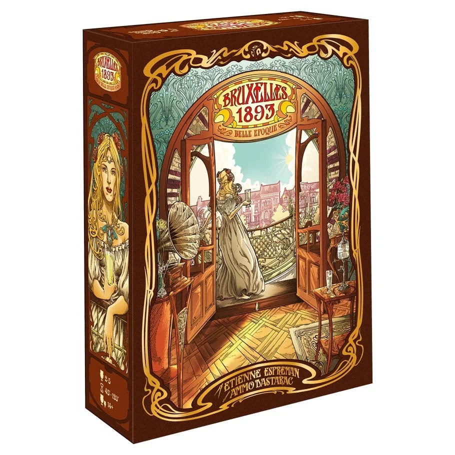 Bruxelles 1893 Belle Epoque