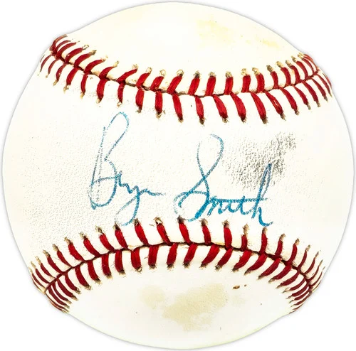 Bryn Smith Autographed Official NL Baseball Cardinals, Expos SKU #229864