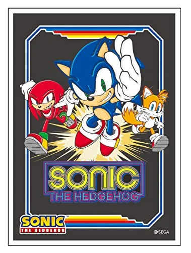 Card Sleeves Sonic The Hedgehog Retro Arcade Sound Of Speed Team EN-1194