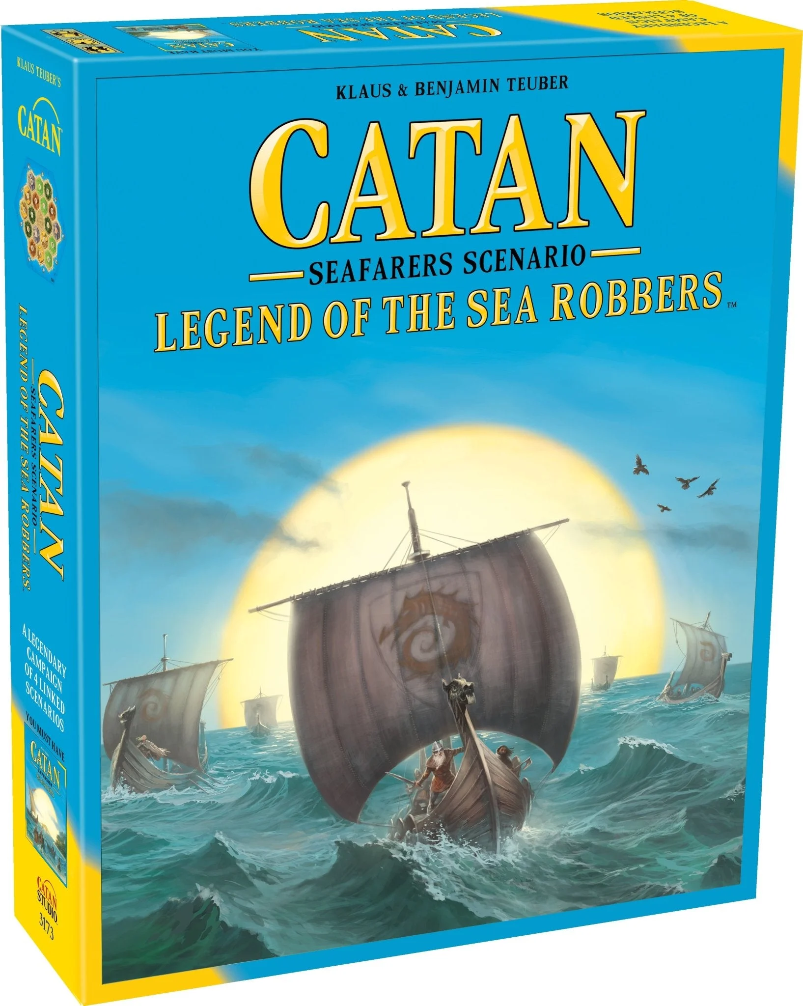 Catan: Legend of the Sea Robbers Expansion